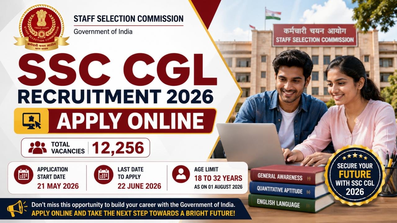 SSC CGL Recruitment 2026 | Apply Online